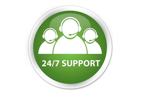 24/7 Support Icon